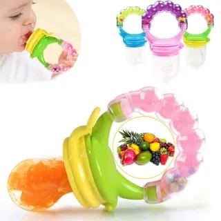 Baby Feeding Silicone Fresh Food Fruit Feeder